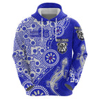 Canterbury-Bankstown Bulldogs NAIDOC Week 2026 Zip Hoodie Aboriginal Lizard Dot Painting - 50 Years of Deadly