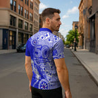 Canterbury-Bankstown Bulldogs NAIDOC Week 2026 Zipper Polo Shirt Aboriginal Lizard Dot Painting - 50 Years of Deadly