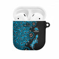 Cronulla-Sutherland Sharks NAIDOC Week 2026 AirPods Case Aboriginal Lizard Dot Painting - 50 Years of Deadly