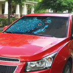 Cronulla-Sutherland Sharks NAIDOC Week 2026 Auto Sun Shade Aboriginal Lizard Dot Painting - 50 Years of Deadly