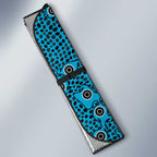 Cronulla-Sutherland Sharks NAIDOC Week 2026 Auto Sun Shade Aboriginal Lizard Dot Painting - 50 Years of Deadly