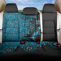 Cronulla-Sutherland Sharks NAIDOC Week 2026 Back Car Seat Cover Aboriginal Lizard Dot Painting - 50 Years of Deadly