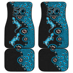 Cronulla-Sutherland Sharks NAIDOC Week 2026 Car Mats Aboriginal Lizard Dot Painting - 50 Years of Deadly
