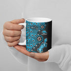 Cronulla-Sutherland Sharks NAIDOC Week 2026 Ceramic Mug Aboriginal Lizard Dot Painting - 50 Years of Deadly