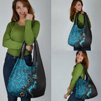 Cronulla-Sutherland Sharks NAIDOC Week 2026 Grocery Bag Aboriginal Lizard Dot Painting - 50 Years of Deadly