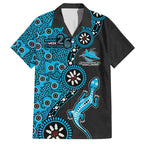 Cronulla-Sutherland Sharks NAIDOC Week 2026 Hawaiian Shirt Aboriginal Lizard Dot Painting - 50 Years of Deadly