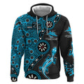Cronulla-Sutherland Sharks NAIDOC Week 2026 Hoodie Aboriginal Lizard Dot Painting - 50 Years of Deadly