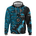 Cronulla-Sutherland Sharks NAIDOC Week 2026 Hoodie Aboriginal Lizard Dot Painting - 50 Years of Deadly