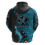 Cronulla-Sutherland Sharks NAIDOC Week 2026 Hoodie Aboriginal Lizard Dot Painting - 50 Years of Deadly