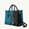 Cronulla-Sutherland Sharks NAIDOC Week 2026 Leather Bag Aboriginal Lizard Dot Painting - 50 Years of Deadly