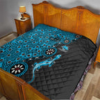 Cronulla-Sutherland Sharks NAIDOC Week 2026 Quilt Aboriginal Lizard Dot Painting - 50 Years of Deadly