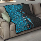 Cronulla-Sutherland Sharks NAIDOC Week 2026 Quilt Aboriginal Lizard Dot Painting - 50 Years of Deadly