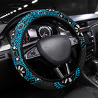 Cronulla-Sutherland Sharks NAIDOC Week 2026 Steering Wheel Cover Aboriginal Lizard Dot Painting - 50 Years of Deadly