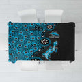 Cronulla-Sutherland Sharks NAIDOC Week 2026 Tablecloth Aboriginal Lizard Dot Painting - 50 Years of Deadly