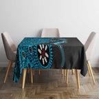 Cronulla-Sutherland Sharks NAIDOC Week 2026 Tablecloth Aboriginal Lizard Dot Painting - 50 Years of Deadly
