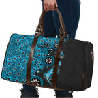 Cronulla-Sutherland Sharks NAIDOC Week 2026 Travel Bag Aboriginal Lizard Dot Painting - 50 Years of Deadly