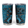 Cronulla-Sutherland Sharks NAIDOC Week 2026 Tumbler Cup Aboriginal Lizard Dot Painting - 50 Years of Deadly
