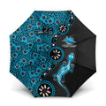 Cronulla-Sutherland Sharks NAIDOC Week 2026 Umbrella Aboriginal Lizard Dot Painting - 50 Years of Deadly
