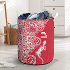 Dolphins NRL NAIDOC Week 2026 Laundry Basket Aboriginal Lizard Dot Painting - 50 Years of Deadly