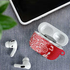 Dolphins NRL NAIDOC Week 2026 AirPods Case Aboriginal Lizard Dot Painting - 50 Years of Deadly