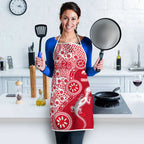 Dolphins NRL NAIDOC Week 2026 Apron Aboriginal Lizard Dot Painting - 50 Years of Deadly