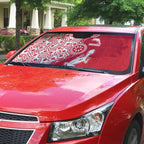 Dolphins NRL NAIDOC Week 2026 Auto Sun Shade Aboriginal Lizard Dot Painting - 50 Years of Deadly