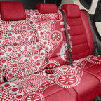 Dolphins NRL NAIDOC Week 2026 Back Car Seat Cover Aboriginal Lizard Dot Painting - 50 Years of Deadly