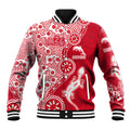 Dolphins NRL NAIDOC Week 2026 Baseball Jacket Aboriginal Lizard Dot Painting - 50 Years of Deadly