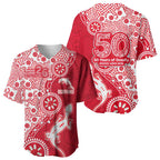 Dolphins NRL NAIDOC Week 2026 Baseball Jersey Aboriginal Lizard Dot Painting - 50 Years of Deadly