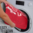 Dolphins NRL NAIDOC Week 2026 Bathroom Set Aboriginal Lizard Dot Painting - 50 Years of Deadly