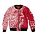 Dolphins NRL NAIDOC Week 2026 Bomber Jacket Aboriginal Lizard Dot Painting - 50 Years of Deadly