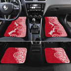 Dolphins NRL NAIDOC Week 2026 Car Mats Aboriginal Lizard Dot Painting - 50 Years of Deadly
