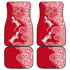 Dolphins NRL NAIDOC Week 2026 Car Mats Aboriginal Lizard Dot Painting - 50 Years of Deadly