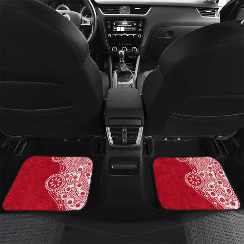 Dolphins NRL NAIDOC Week 2026 Car Mats Aboriginal Lizard Dot Painting - 50 Years of Deadly