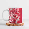 Dolphins NRL NAIDOC Week 2026 Ceramic Mug Aboriginal Lizard Dot Painting - 50 Years of Deadly