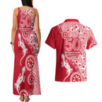 Dolphins NRL NAIDOC Week 2026 Couples Matching Tank Maxi Dress and Hawaiian Shirt Aboriginal Lizard Dot Painting - 50 Years of Deadly