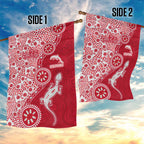 Dolphins NRL NAIDOC Week 2026 Garden Flag Aboriginal Lizard Dot Painting - 50 Years of Deadly