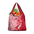 Dolphins NRL NAIDOC Week 2026 Grocery Bag Aboriginal Lizard Dot Painting - 50 Years of Deadly