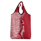 Dolphins NRL NAIDOC Week 2026 Grocery Bag Aboriginal Lizard Dot Painting - 50 Years of Deadly