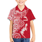 Dolphins NRL NAIDOC Week 2026 Hawaiian Shirt Aboriginal Lizard Dot Painting - 50 Years of Deadly