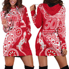 Dolphins NRL NAIDOC Week 2026 Hoodie Dress Aboriginal Lizard Dot Painting - 50 Years of Deadly