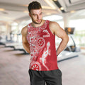 Dolphins NRL NAIDOC Week 2026 Men Tank Top Aboriginal Lizard Dot Painting - 50 Years of Deadly