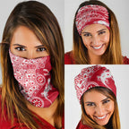 Dolphins NRL NAIDOC Week 2026 Neck Gaiter Aboriginal Lizard Dot Painting - 50 Years of Deadly