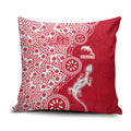 Dolphins NRL NAIDOC Week 2026 Pillow Cover Aboriginal Lizard Dot Painting - 50 Years of Deadly