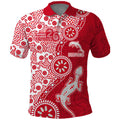 Dolphins NRL NAIDOC Week 2026 Polo Shirt Aboriginal Lizard Dot Painting - 50 Years of Deadly