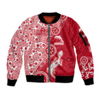 Dolphins NRL NAIDOC Week 2026 Sleeve Zip Bomber Jacket Aboriginal Lizard Dot Painting - 50 Years of Deadly