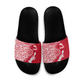 Dolphins NRL NAIDOC Week 2026 Slide Sandals Aboriginal Lizard Dot Painting - 50 Years of Deadly