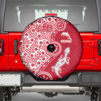 Dolphins NRL NAIDOC Week 2026 Spare Tire Cover Aboriginal Lizard Dot Painting - 50 Years of Deadly