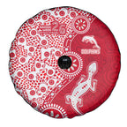 Dolphins NRL NAIDOC Week 2026 Spare Tire Cover Aboriginal Lizard Dot Painting - 50 Years of Deadly