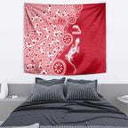 Dolphins NRL NAIDOC Week 2026 Tapestry Aboriginal Lizard Dot Painting - 50 Years of Deadly